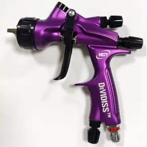 New Devidiss Hvlp Ngt Pro Te20 Lite Spray Gun Set, Professional 1.3mm Nozzle, 600ML Car Paint Application, Fits All Car Paints