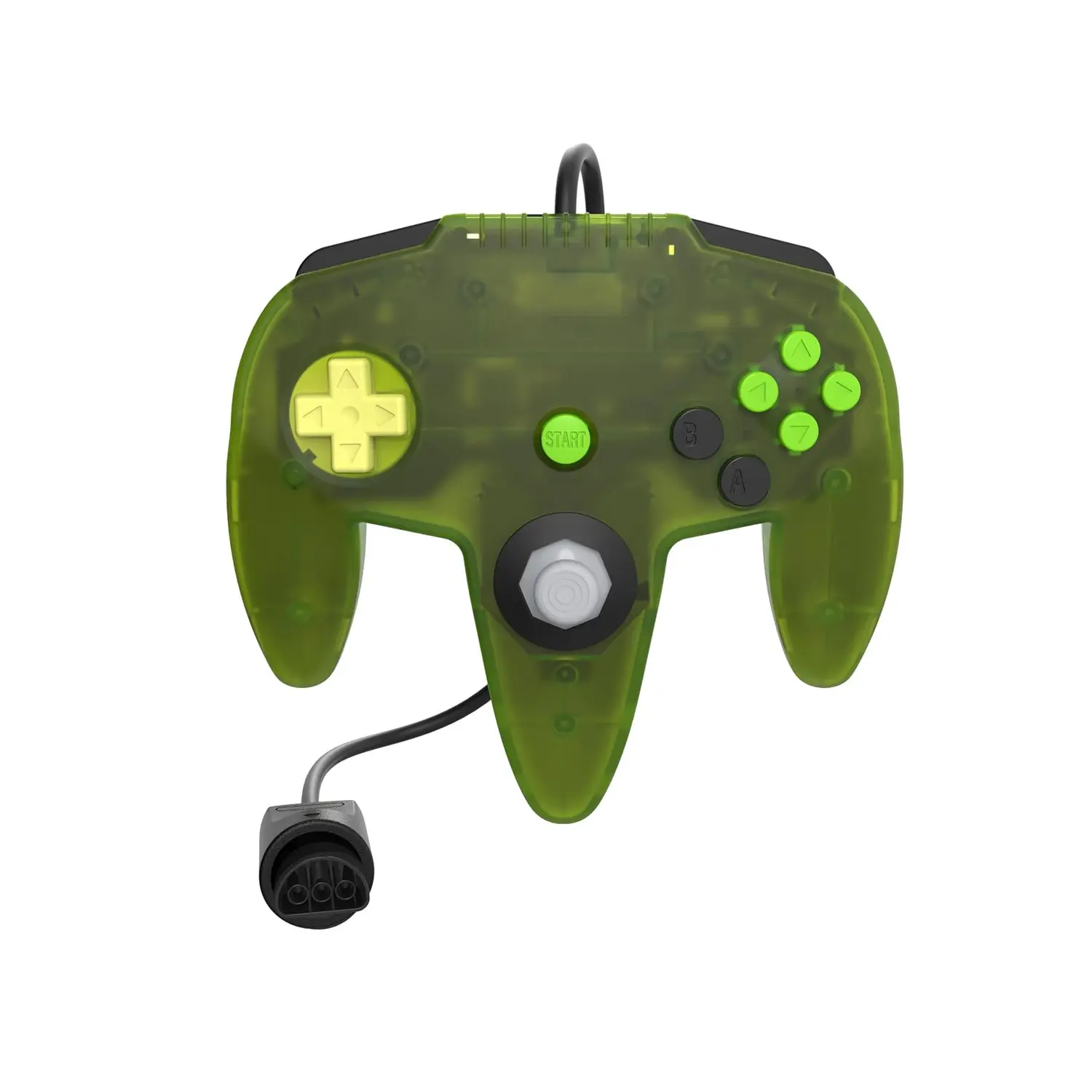 Hyperkin Captain+ Wired Hall Effect Controller for N64/M64 - Green