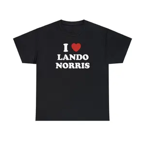 Stylish Unisex Lando Norris Fan T-Shirt For Motorsport Enthusiasts