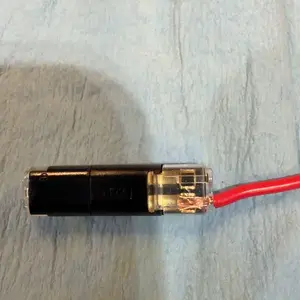 Quick Splice Solderless Connectors, 50 Pcs Durable Reliable Electrical Wire Cable Snap-In Connector Blocks, 2-Pin Dual-Way Connectors for LED Strips, Cars and Low-Voltage Applications, LED Light Strip Connectors, Wire Terminal Connectors