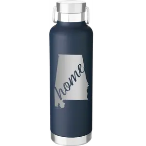 Alabama Home 24 oz Water Bottle | Navy