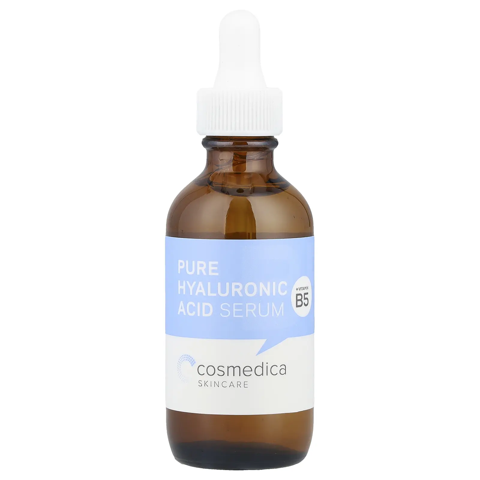 Cosmedica Skincare Pure Hyaluronic Acid Serum + Vitamin B5, 2 oz (60 ml)