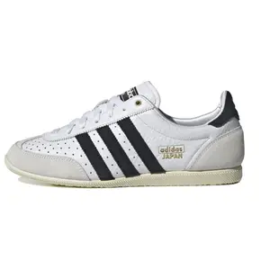 Adidas Originals Japan W Low-Top Skate Shoes for Men and Women in White and Black with Comfortable, Non-Slip, and Durable Thin Soles Trending Shoes, House White Official Shoes to Get / Maison Mihara