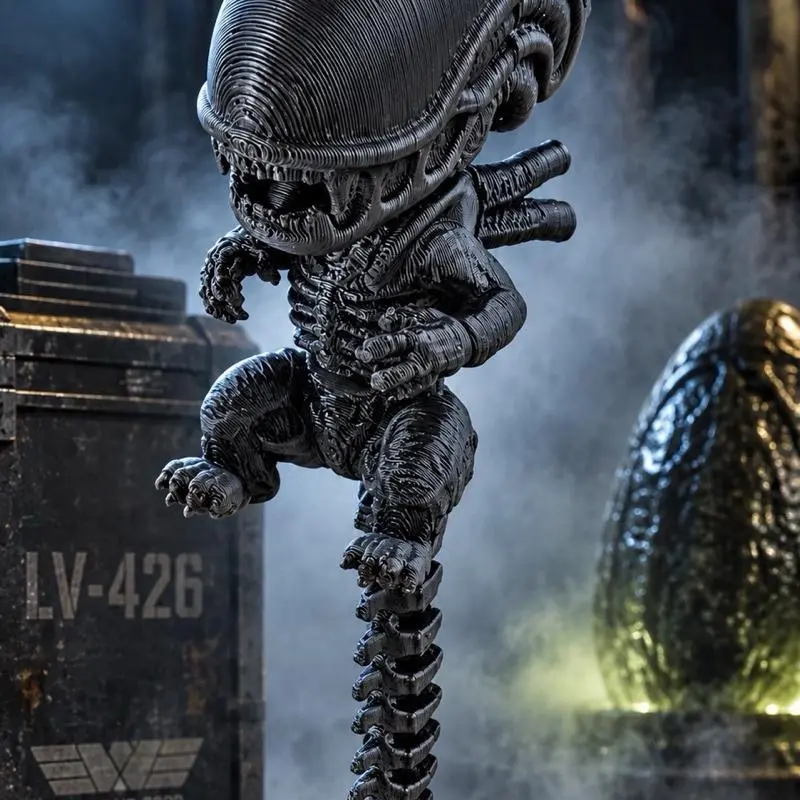 3D Printed Alien Keychain