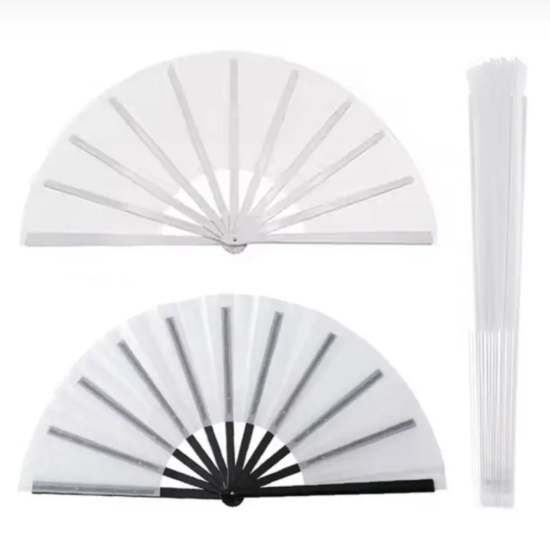 7 inch Blank Sublimation Fans | Clack Fan Bundle I Sublimation Fans Deconstructed Hand Fans | Clack Fans Create Your Own Fan | 7 inch Sublimation Clack Fan