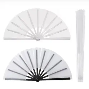7 inch Blank Sublimation Fans | Clack Fan Bundle I Sublimation Fans Deconstructed Hand Fans | Clack Fans Create Your Own Fan | 7 inch Sublimation Clack Fan