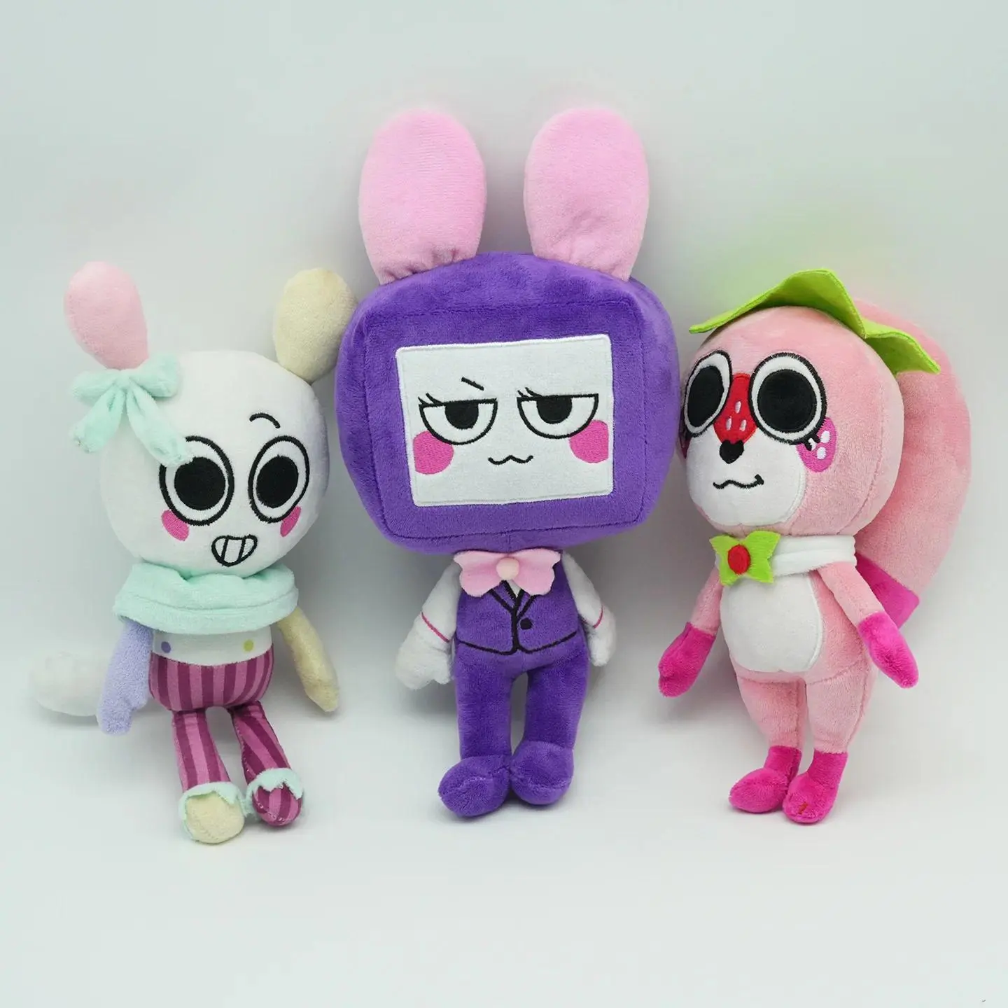Cute Dandy's World Plush Cartoon Game Plush Toy Soft Stuffed Doll Kawaii Character Doll Room Decor Backpack Pendant Birthday Gift for Kids Fan, Cute Stuffed Animals, Stuffed Animal Gifts