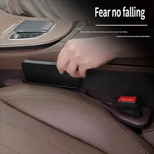 Car seat dual gap filler strips, automotive filling strips, edge gap fillers for cars, anti-leak clips, storage groove clips, seam clips