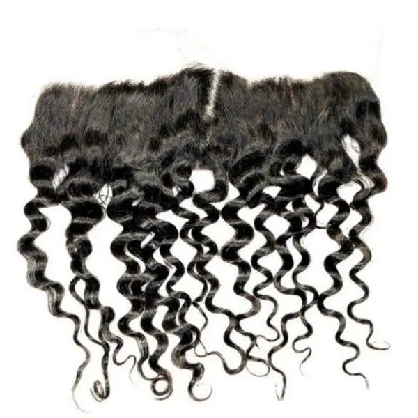 Brazilian Wavy 13x4 Transparent Lace Human Hair Frontal