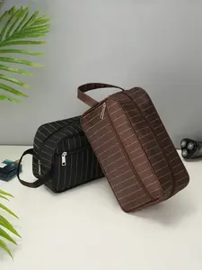 Portable Toiletry Bag for Men, Business Travel Organizer, Fashionable Simple Large Capacity Handheld Makeup Bag, Travel Cosmetic Bag