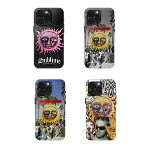 Sublime iPhone Case, Sun Logo Art Edition,Suitable for iPhone 17-11 Pro Max/Plus and  Samsung Galaxy S23-25