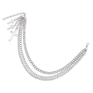 Fashionable Crossed Shoe Chain Accessories for Daily Outfits and Special Events