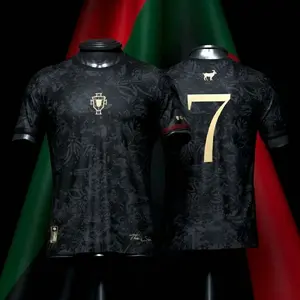 Premium The Siu Seven Edittion Black Color Soccer Jersey, Vintage Streetwear Soccer Jersey, Perfect Gifts, Gifts Boyfriend, Sports Top, Gym Athletic Clothes 4ZS