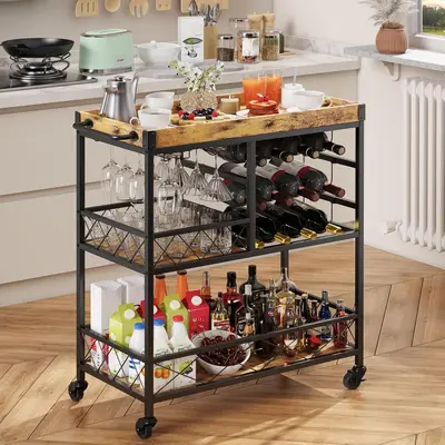 College Apartment Bar Cart TikTok Shop
