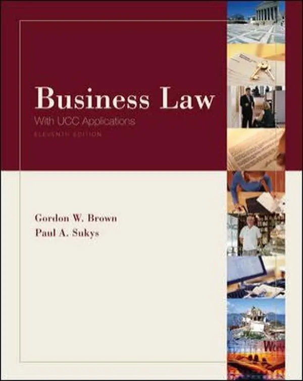 USED-Business Law with UCC Applications (11th Edition) by Gordon W. Brown (Hardcover)