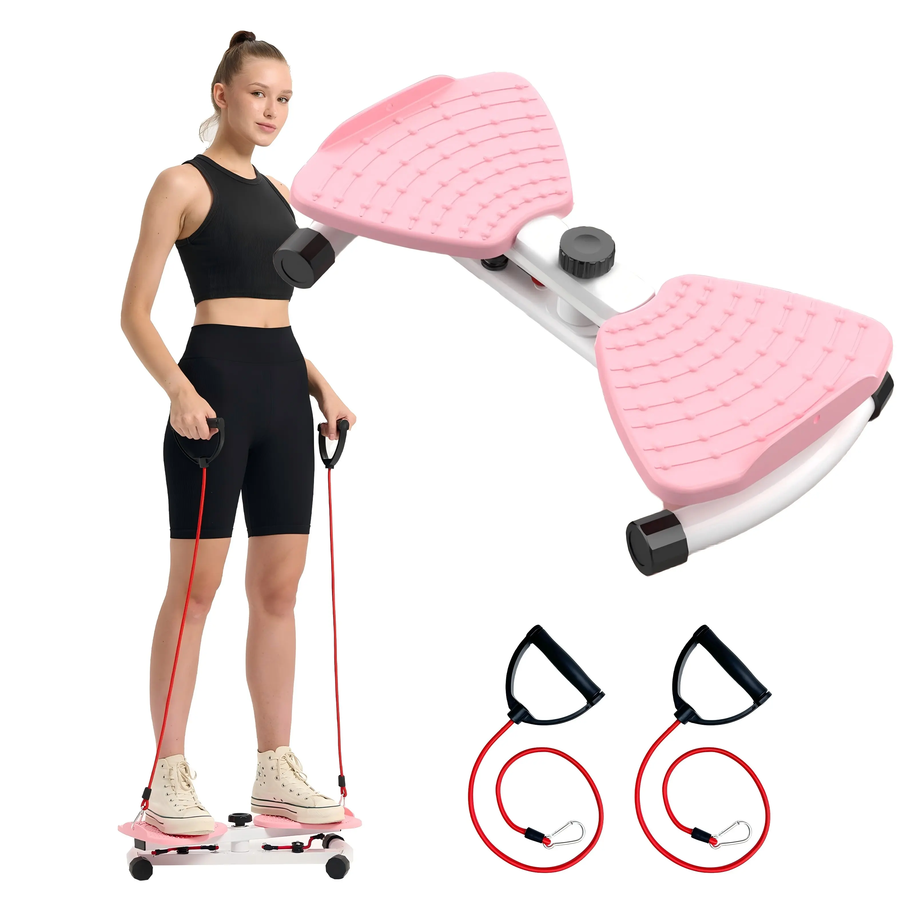 Waist Twisting Board with Non-Slip Surface, Portable Tummy Exercise Equipment for At Home Gym, Core & Aerobic Workouts Waist Twisting Board with Non-Slip Surface, Portable Tummy Exercise Equipment for At Home Gym, Core & Aerobic Workouts