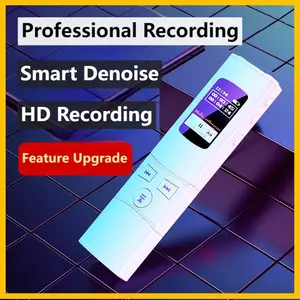Upgraded Smart Voice Recorder with Password Protection, Segmented Recording, Timer Function, Professional Noise Reduction, HD Quality Audio Capture, Multifunction HD Recorder