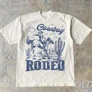 Rodeo 90s Graphic Cowboy T-Shirt, Retro Western 2000s Graphic Shirt, Vintage Cowboy Shirt, Rodeo Adult Unisex Shirt, Wild West Gifts