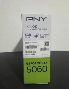 PNY NVIDIA GeForce RTX 5060 OC Dual Fan Graphics Card (8GB GDDR7, 128-bit)