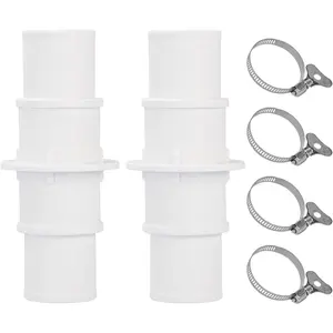 Pool Hose Adapter Connector |   pool pump hose connector 1-1/4" or 1-1/2" for Swimming Pool Vacuum,Cleaner,Filter Pump Hoses
