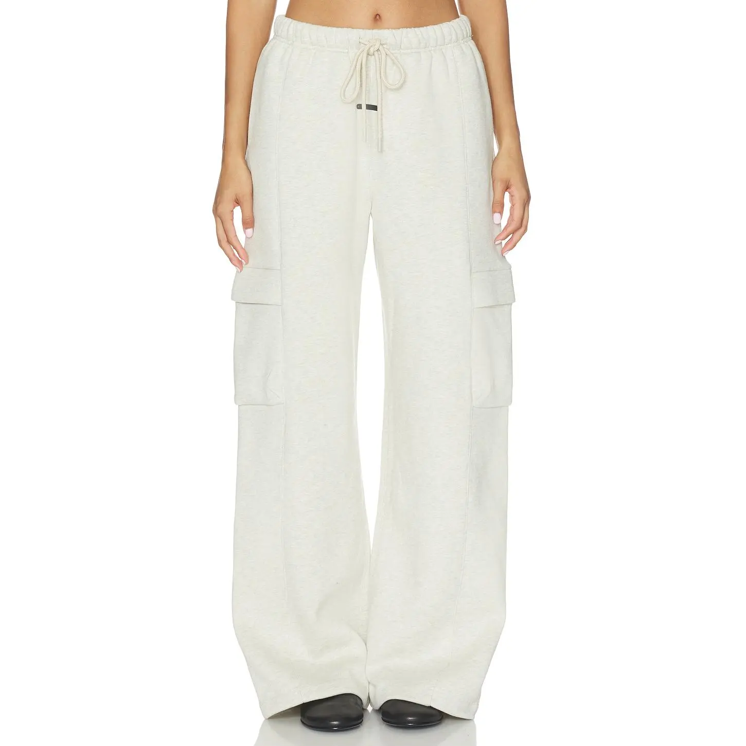 Fear of God ESSENTIALS Cargo Relaxed Sweatpant in Vanilla Heather