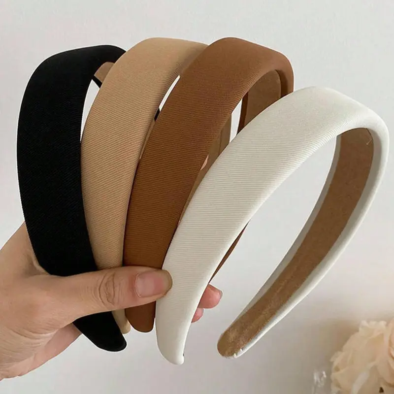 Solid Color Hair Hoop, Casual Versatile Hair Accessories for Women, Minimalist Headwear Suitable for Thick Hair, Fashion Hair Accessories for Party, Daily Clothing Decor, Hairbands