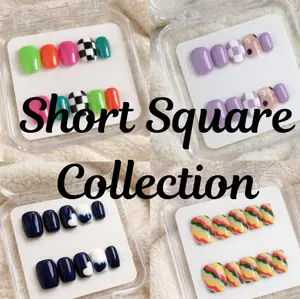 Press On Nails Short Square Collection