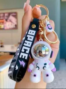 Cute Astronaut Design Keychain, 2025 New Style Novelty Keychain for Car Bag, Fashion Accessories for Women & Men