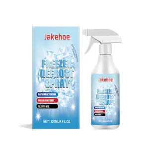 Jakehoe Freezer Defrosting & Multi-purpose Cleaning Spray for Household Refrigerators, Freezers, Ice Makers, with Storage Box