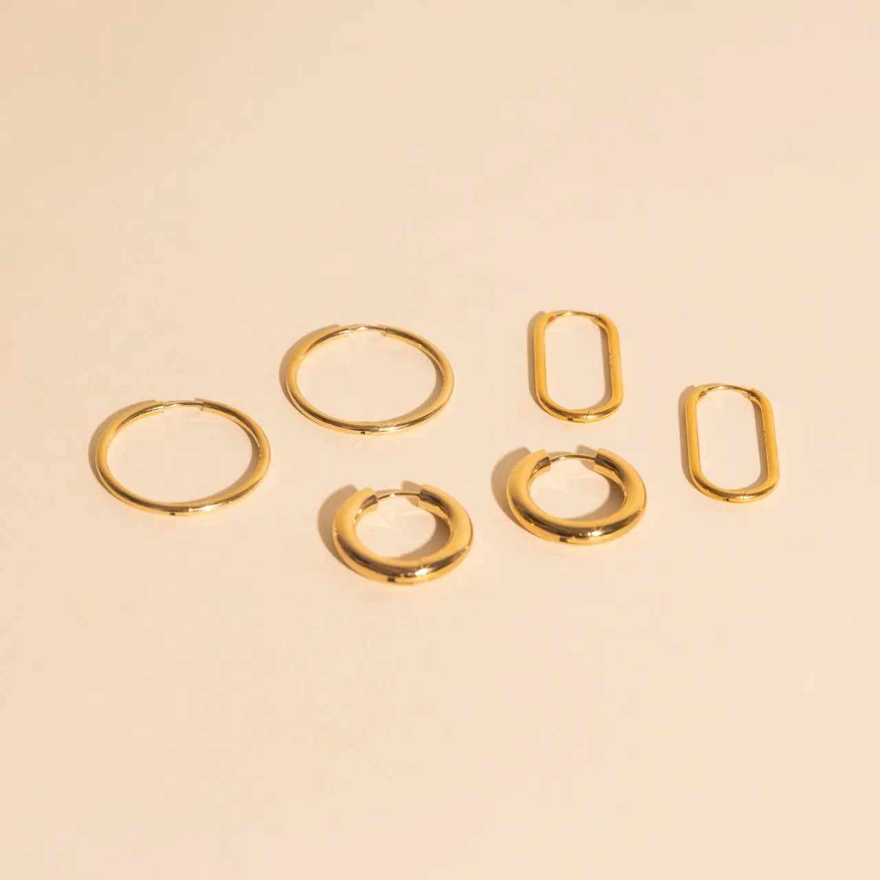 FeatherTUFF™ Basic Hoop Earrings 3-pack - Large