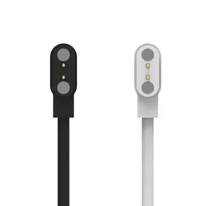 Compatible with MorePro Fitness Tracker Charger - HM08/ H56/ V19 Pro,Replacement Charger USB Magnetic Cord Charging Dock for MorePro Watch Charger Accessories (Black&White)