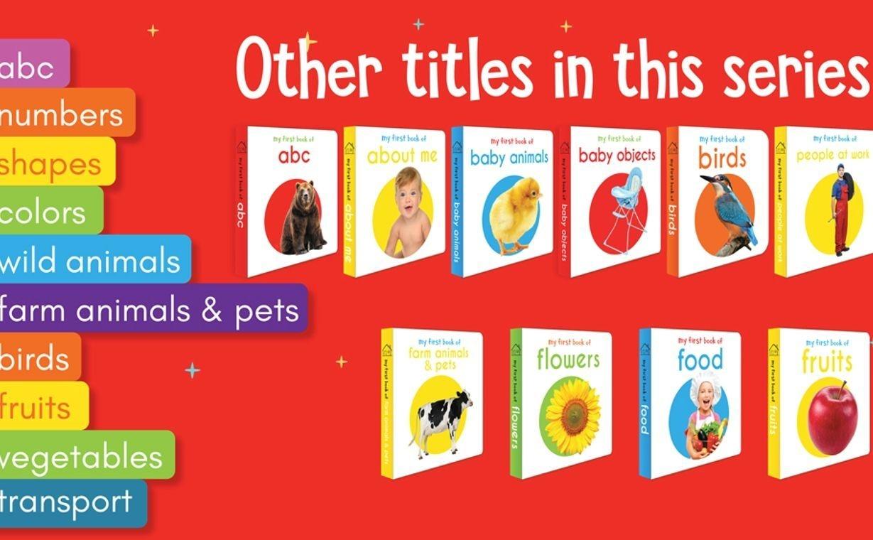 My First Book of Colours: First Board Book   Hardcover – April 25, 2018