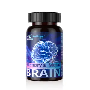 LeafStory Nootropic Brain Supplements for Memory and Focus, Cognitive Function for Mental Health & Clarity with Phosphatidylserine, Vitamin B6 B12, Folate & Dihydromyricetin, 60 Capsules-N1
