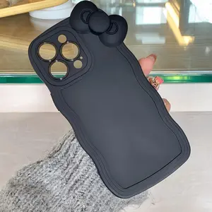 Bowknot Design Phone Case, Cute Phone Protective Cover, Anti-drop Cellphone Protective Cases Compatible with iPhone