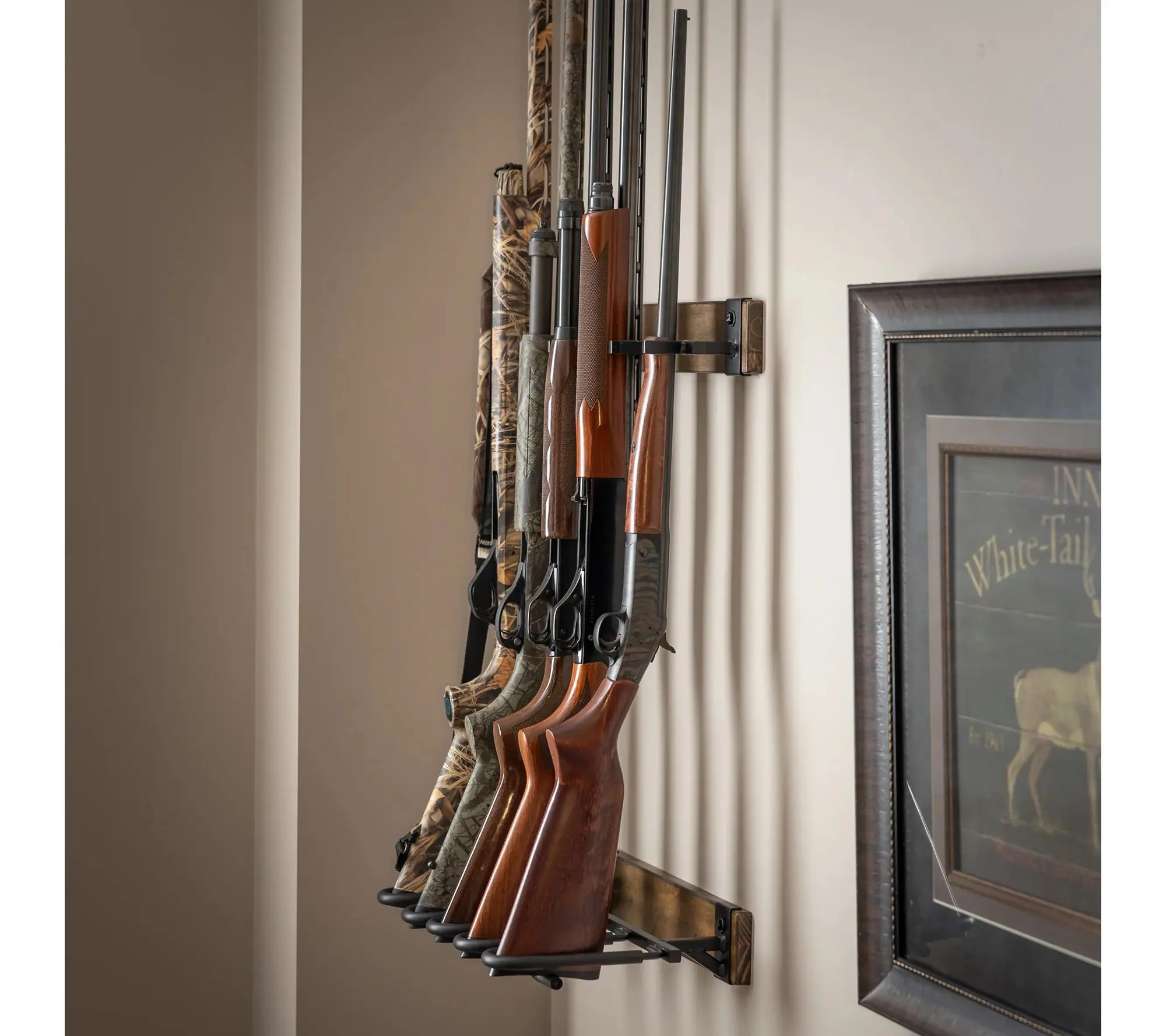 StoreYour FORGE Firearm Wall Mount Display - 5Slots