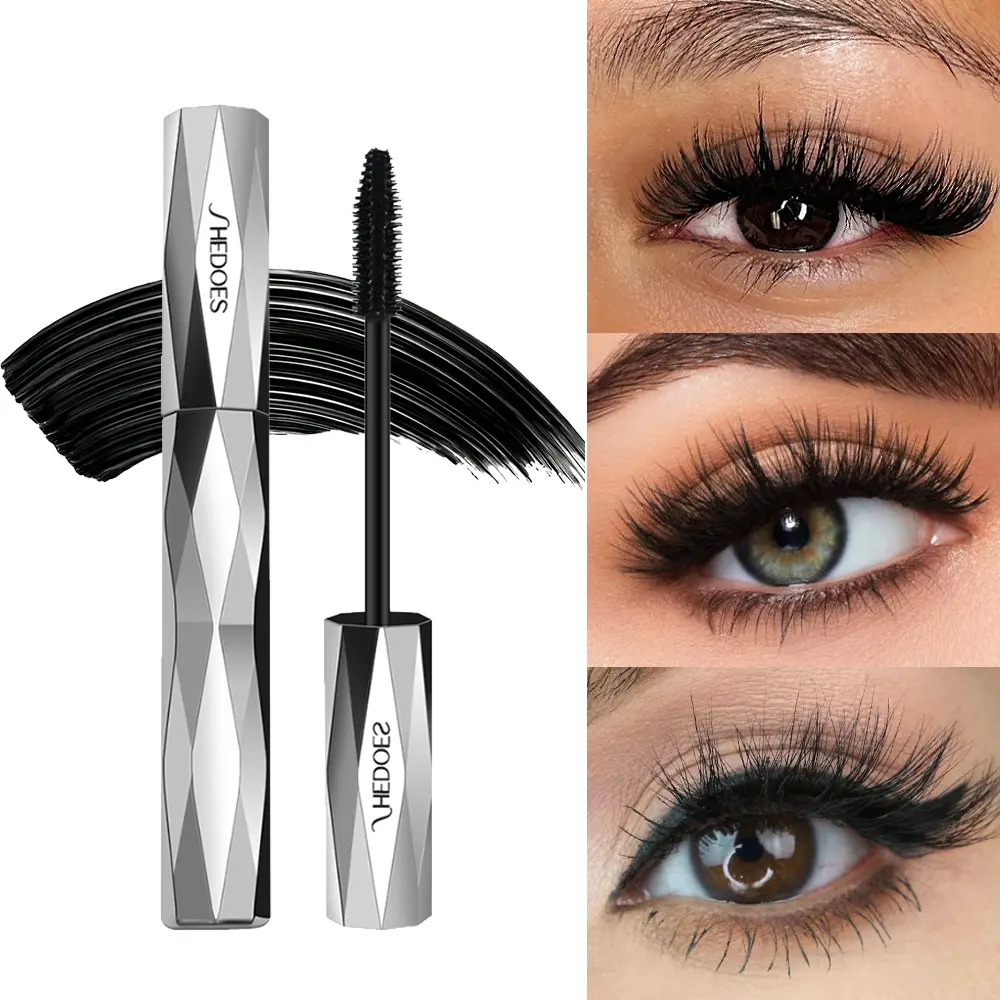 24H Waterproof Tubing Mascara, Smudge-Proof Long-Lasting for Thick Curly Lashes, Lightweight Buildable Volume, Natural False Lash Effect, Flake-Free All-Day, Ideal for Daily Natural Makeup and Everyday Wear
