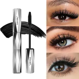24H Waterproof Tubing Mascara, Smudge-Proof Long-Lasting for Thick Curly Lashes, Lightweight Buildable Volume, Natural False Lash Effect, Flake-Free All-Day, Ideal for Daily Natural Makeup and Everyday Wear