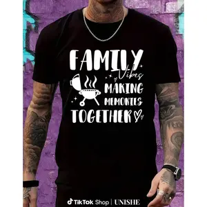 2026 Custom Family Reunion Tee - Matching BBQ Party Top, Short Sleeve Vacation Shirt for Adults & Kids, Soft Breathable Group Outfits, Fun Holiday Celebration Gear