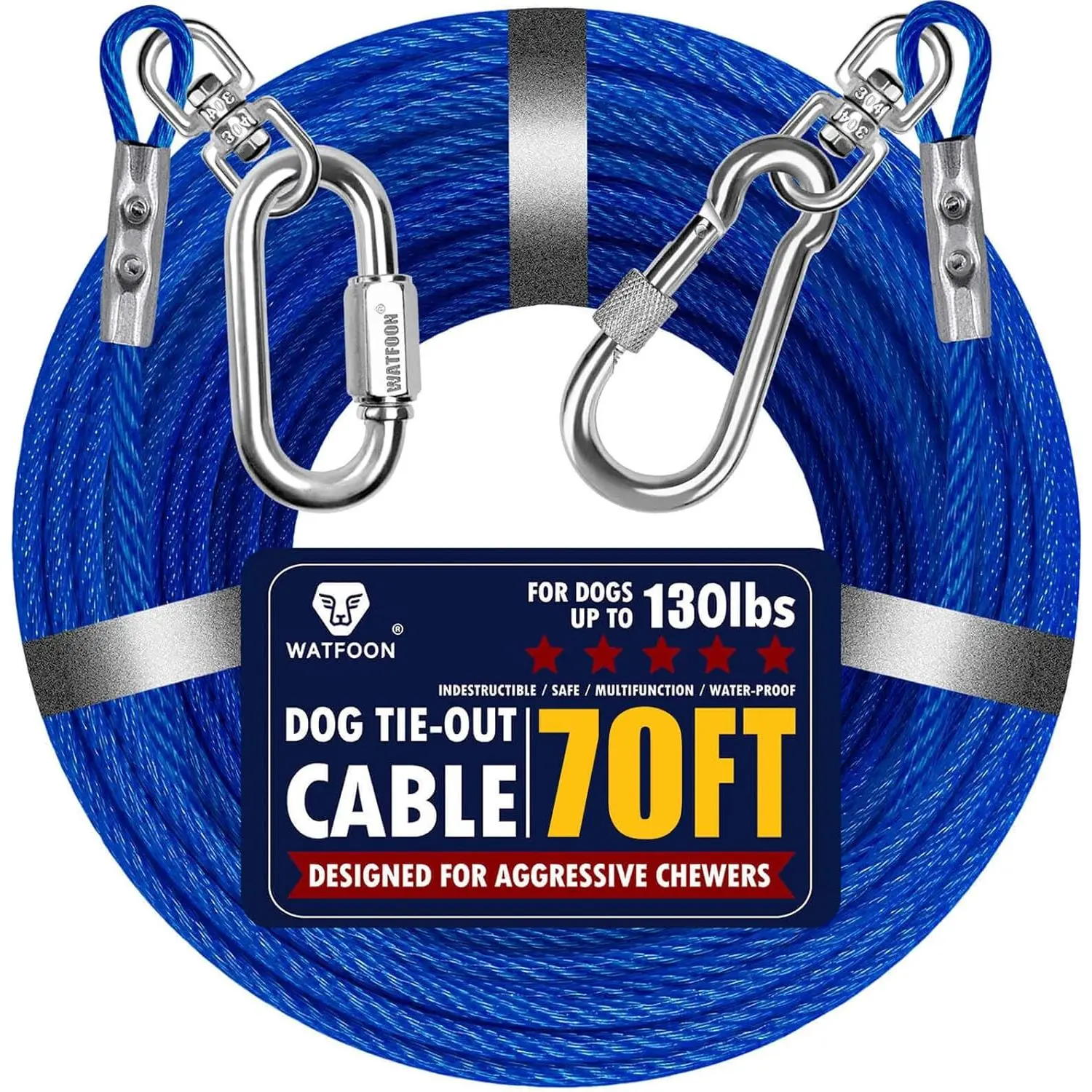 70ft Blue