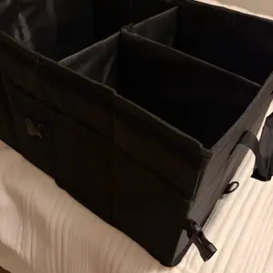 FORTEM Car Trunk Organizer, Collapsible Multi Compartment SUV Organizer, Foldable Storage for Car Accessories for Women Men, 600D Oxford, Non Slip Bottom, Securing Straps, Soft Cover