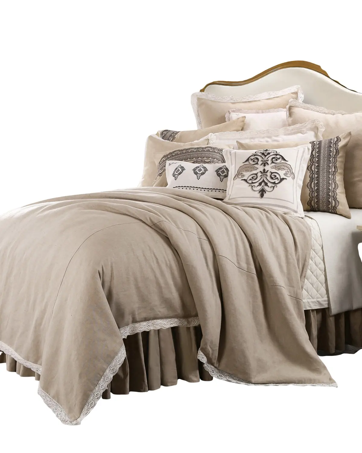 Hiend Accents Unisex Charlotte King Size Bedding Set 5 Piece - Fb4900-Sk-Oc