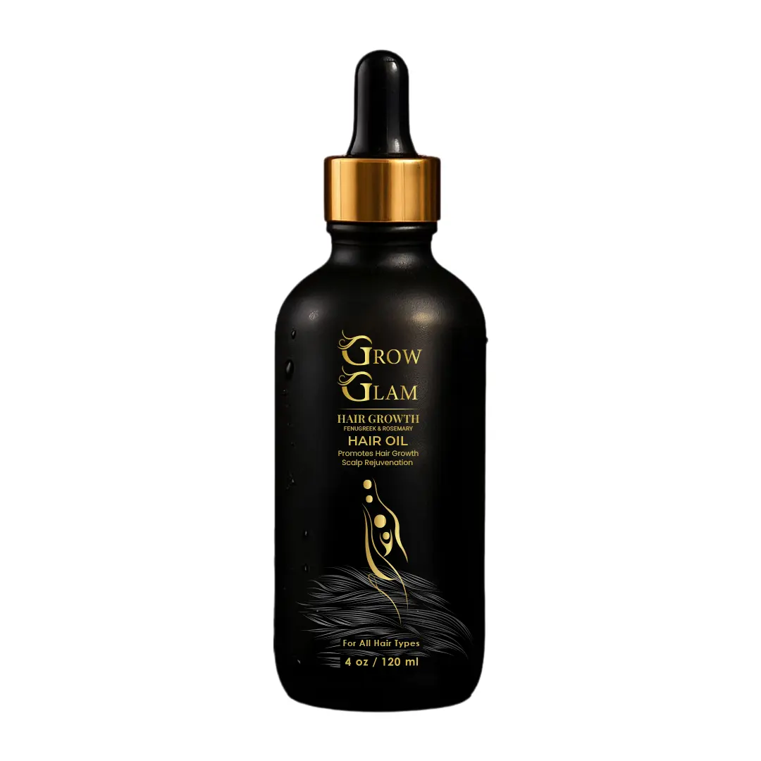 Grow Glam Hair Growth Oil – Best Hair Oil in USA for Thicker & Stronger Hair