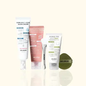 【Dr.URUR】Hydra Glow Repair 3‑Piece Set--Clean • Collagen • Glow Glow Renewal 3-Step Skincare Set