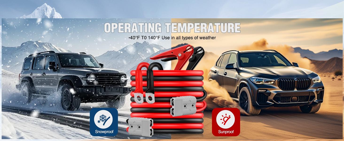 Nilight 0 Gauge 25 Feet Heavy Duty Jumper Cables 1000 Amp Booster Battery Cables with Permanent Installation kit and Quick Connect Plug Includes carrying bag for 12V & 24V Cars SUVs and Trucks summervibes fathersdaygift,father'sdaygifts Nilight 0 Gauge 25 Feet Heavy Duty Jumper Cables 1000 Amp Booster Battery Cables with Permanent Installation kit and Quick Connect Plug Includes carrying bag for 12V & 24V Cars SUVs and Trucks summervibes fathersdaygift,father'sdaygifts