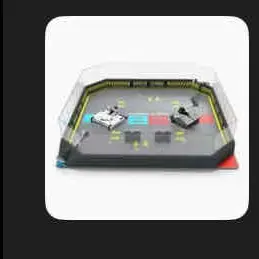 HEX BOTS BattleBots Arena Plastic Remote Control Robots (Bite Force & Blacksmith), Unisex STEM Toys for Ages 8+, 20+ Pieces, Alkaline Batteries Included (4 LR44 Alkaline, Yes), Interactive Moving Robots