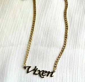 "Vixen" 18K Gold Plated Necklace