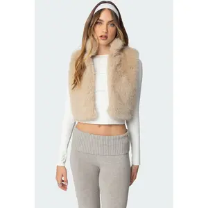 Cassandra Faux Fur Vest Cassandra Faux Fur Vest