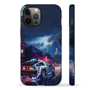 Back To The Future Phone Case, Back To The Future Print, Delorean - Movie Phone Case,  Phone Case