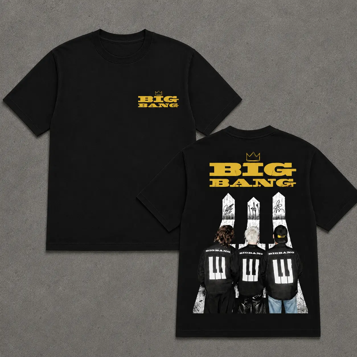 2026 BigBang Tour Double-Sided T-Shirt, Kpop Legend Tee, Unisex 2026 Tour Shirt For Fans, Concert Tee, Gift For Her