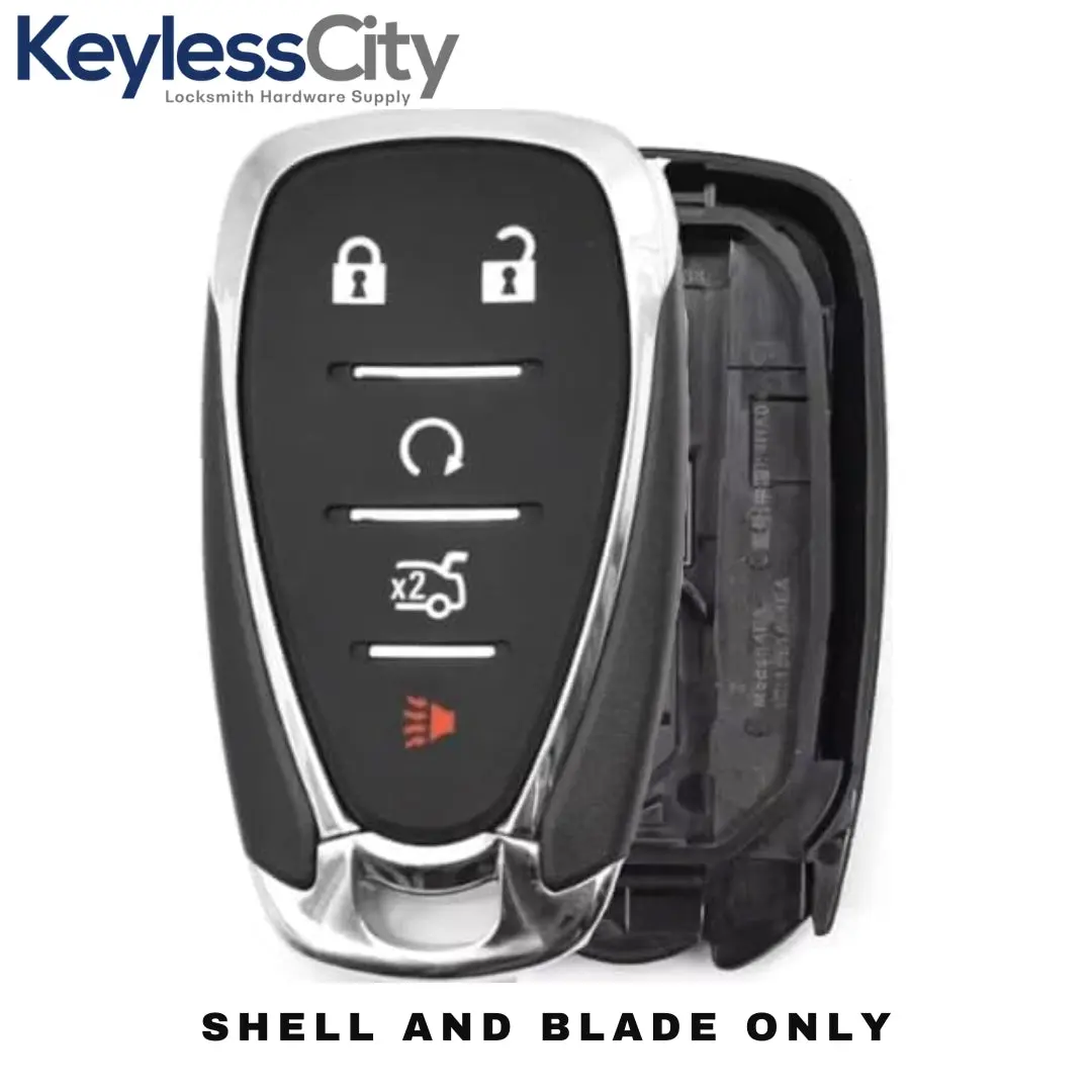 2016-2020 Chevrolet / 5-Button Smart Key SHELL For HYQ4AA HYQ4EA (AFTERMARKET)